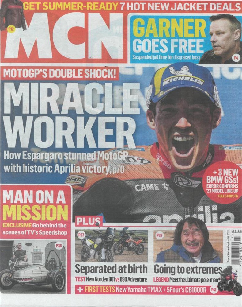 Motorcycle News Magazine Issue 06/04/2022