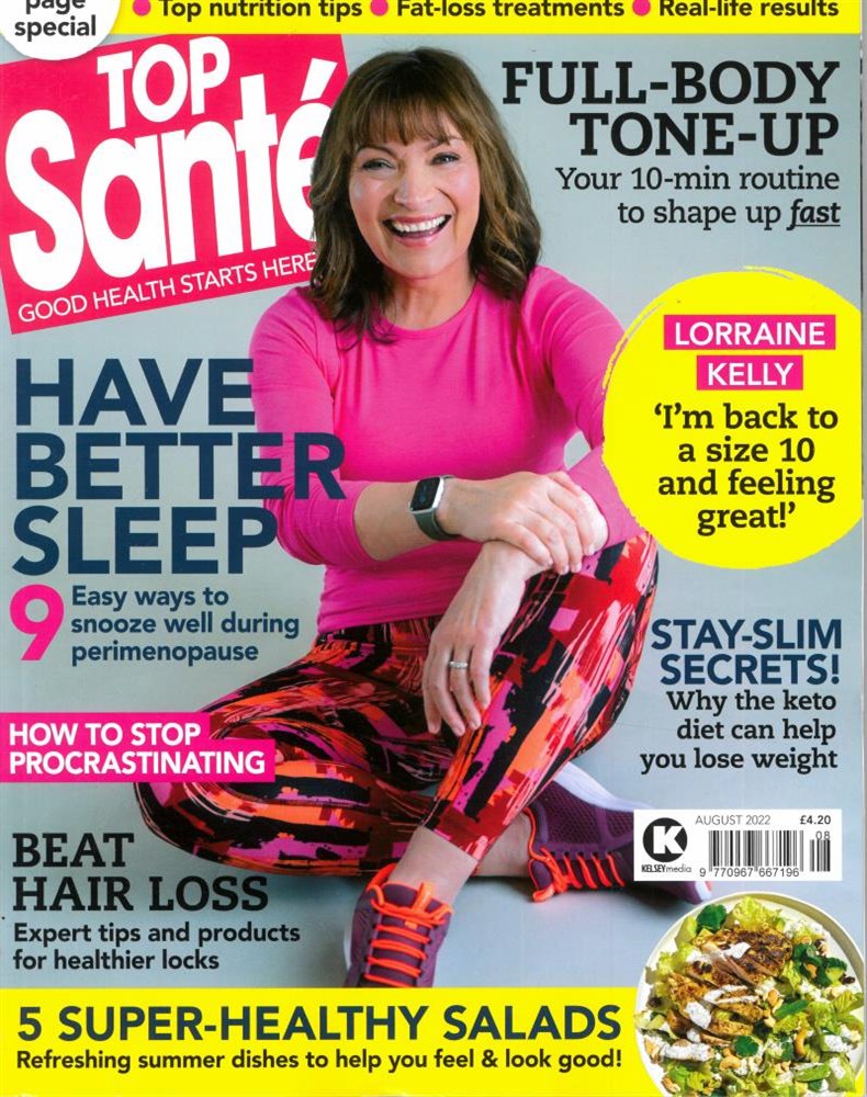 Top Sante Magazine Issue AUG 22