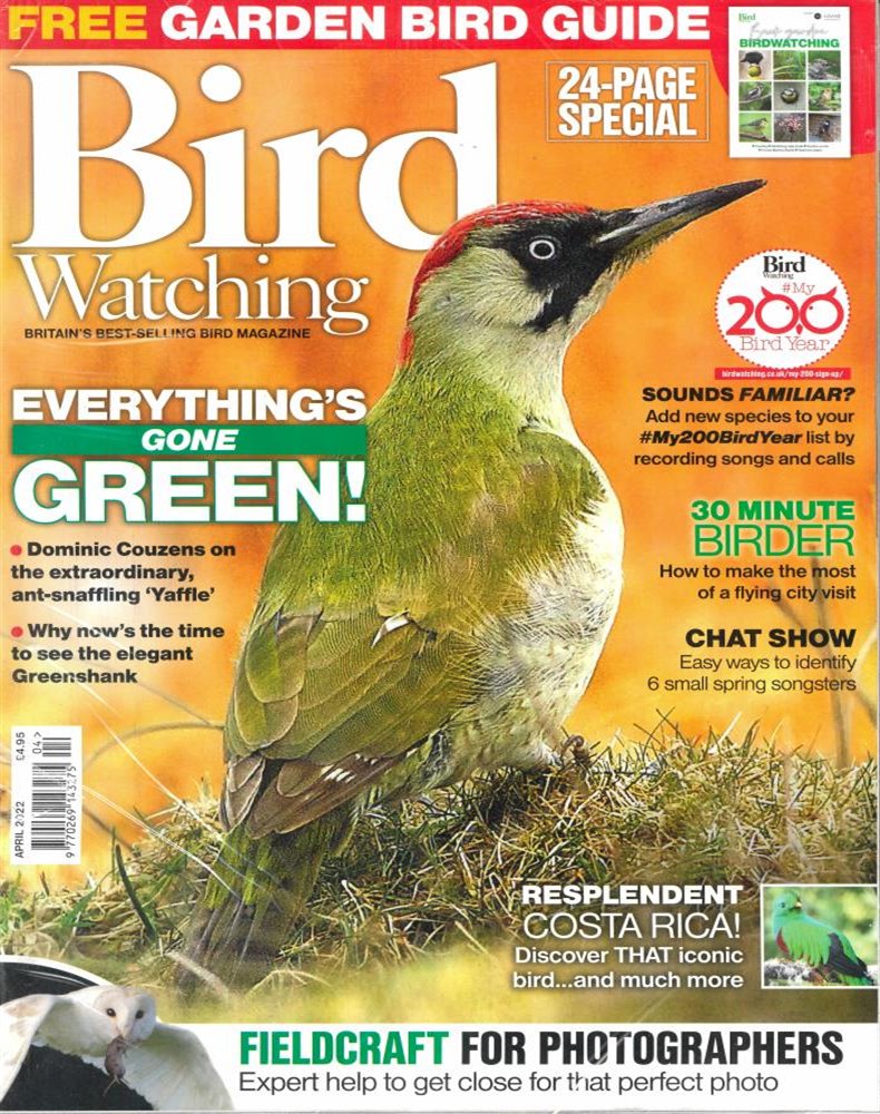 Bird Watching Magazine Issue APR 22