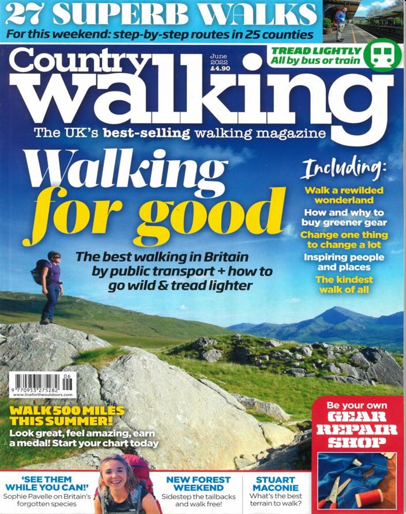 Country Walking Magazine Issue JUN 22