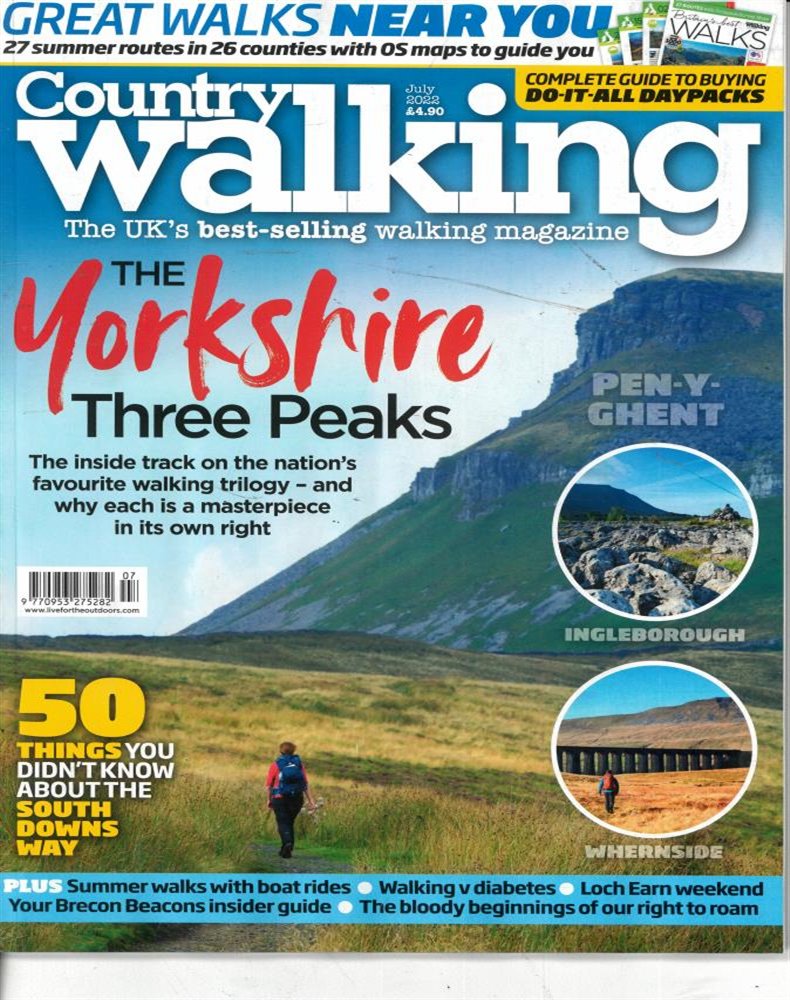 Country Walking Magazine Issue JUL 22