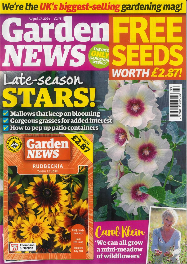 Garden News - 17/08/2024