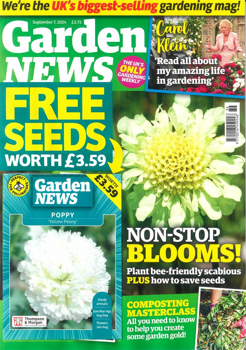 Garden News - 07/09/2024