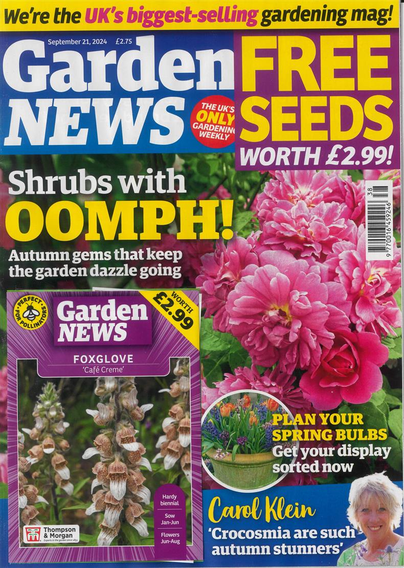 Garden News - 21/09/2024