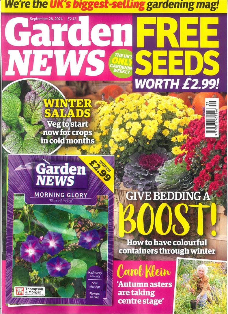 Garden News - 28/09/2024