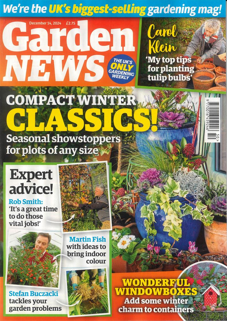 Garden News - 14/12/2024
