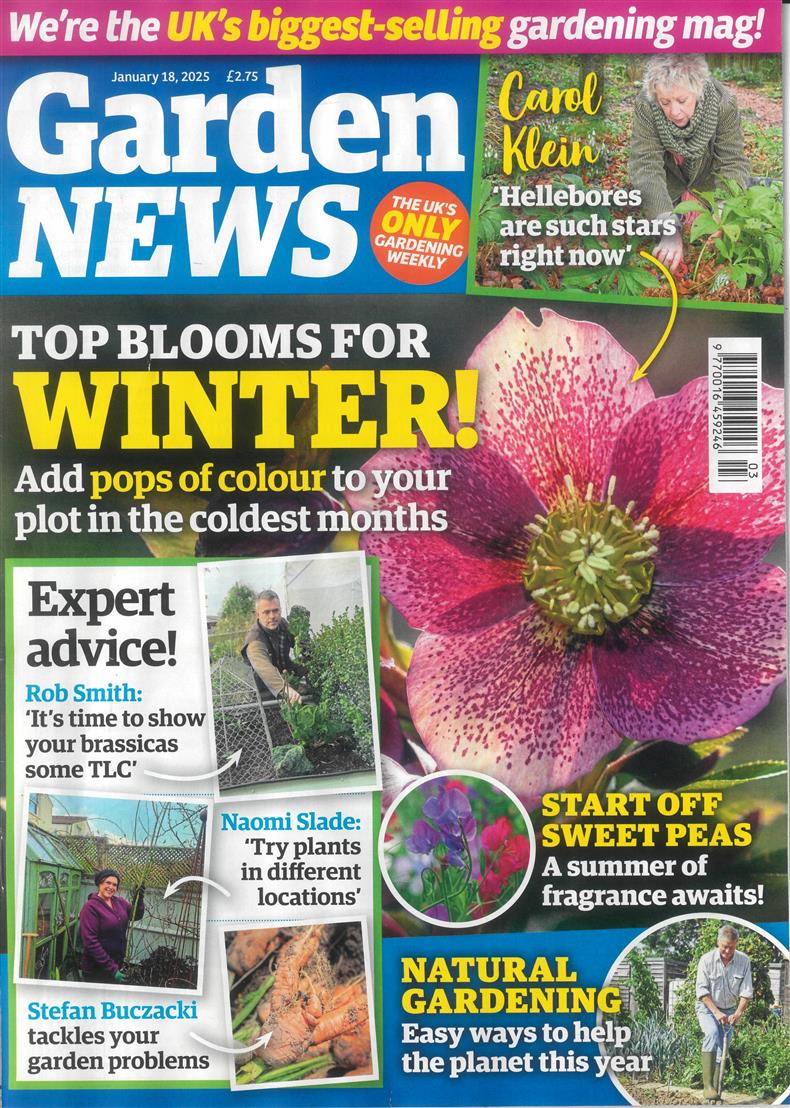 Garden News - 18/01/2025