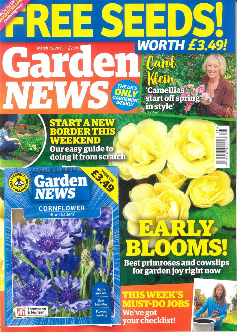 Garden News - 15/03/2025