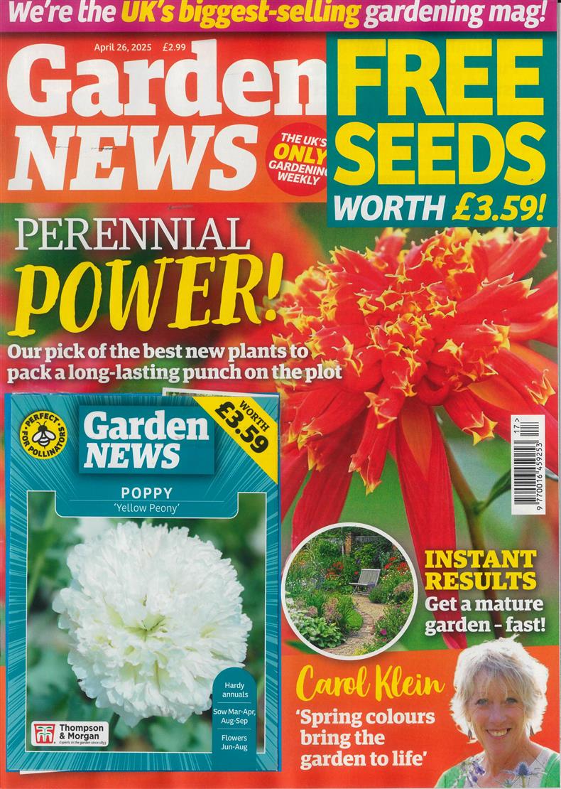 Garden News - 26/04/2025