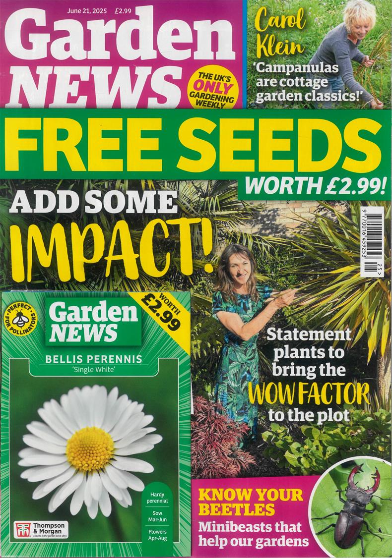 Garden News - 21/06/2025