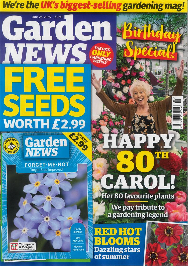 Garden News - 28/06/2025