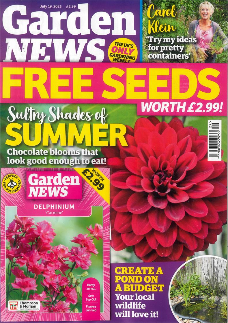 Garden News - 19/07/2025