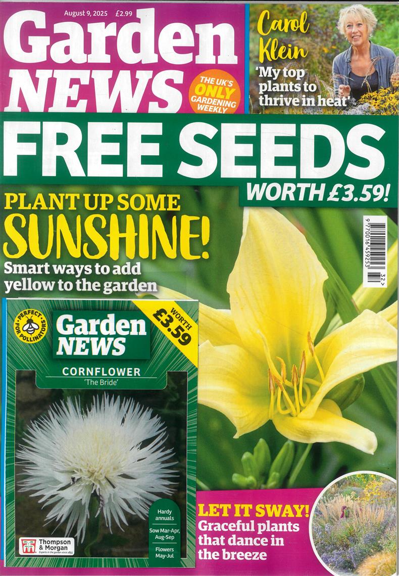 Garden News - 09/08/2025