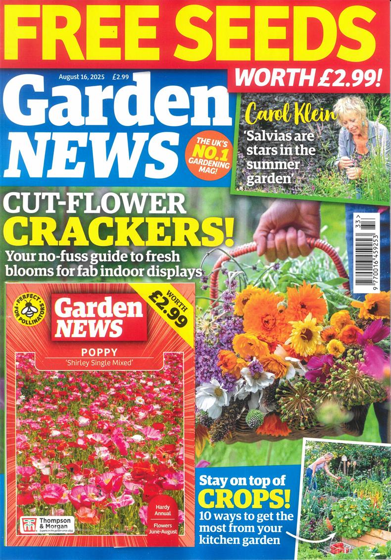 Garden News - 16/08/2025