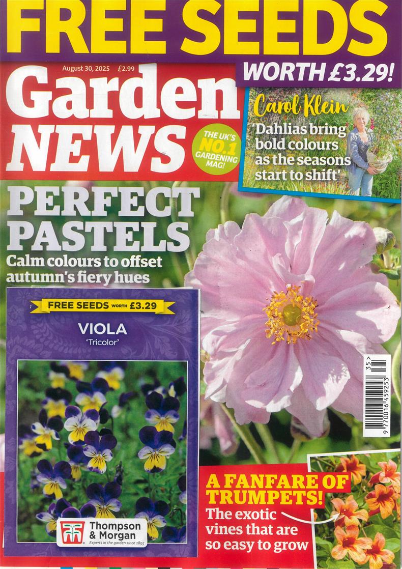Garden News - 30/08/2025