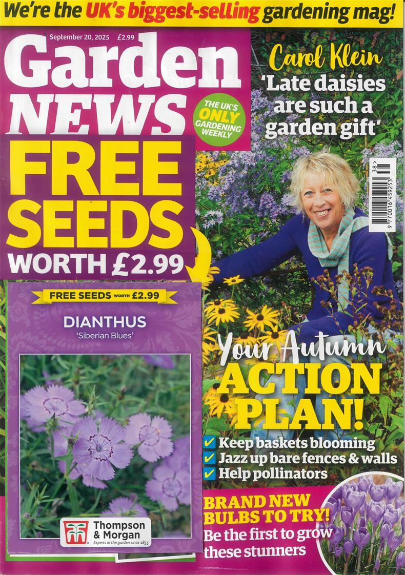 Garden News - 20/09/2025