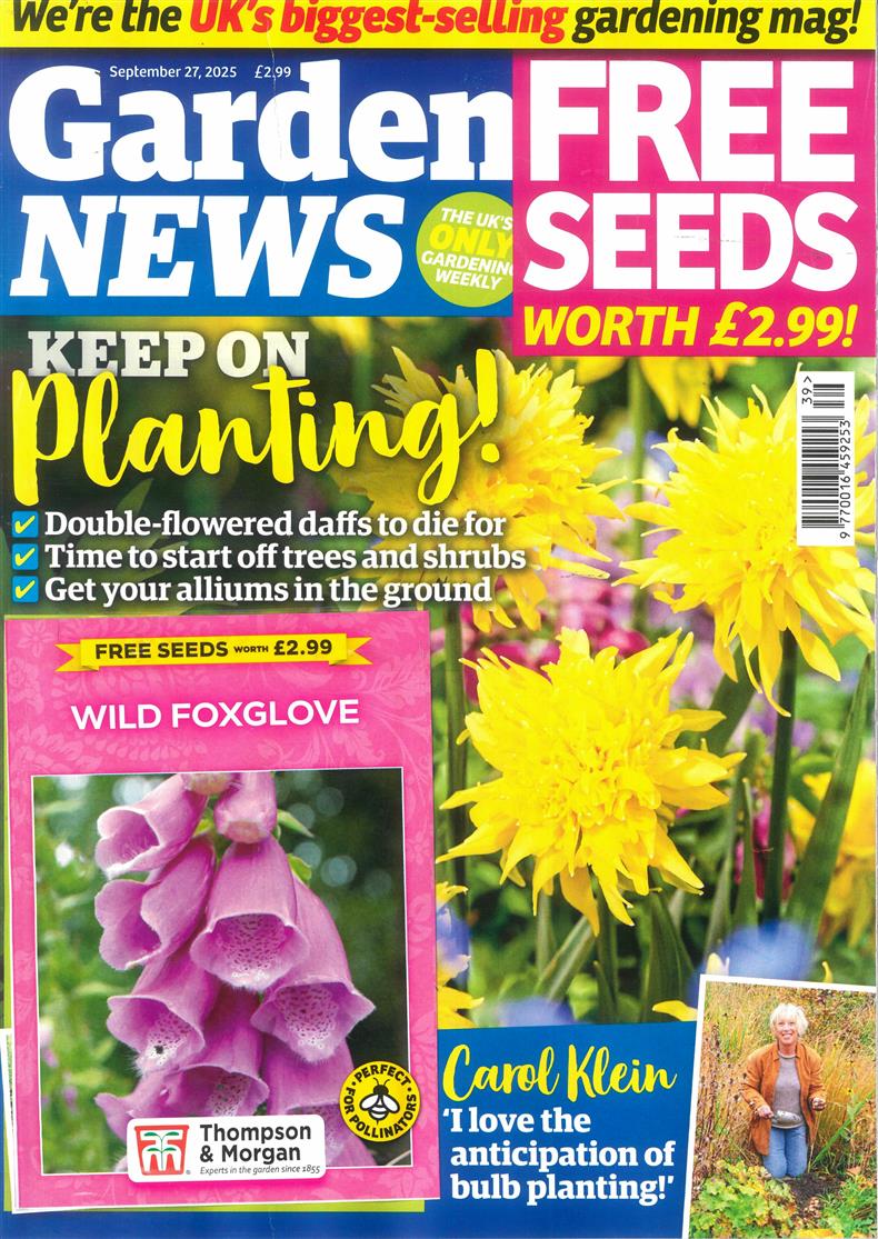 Garden News - 27/09/2025