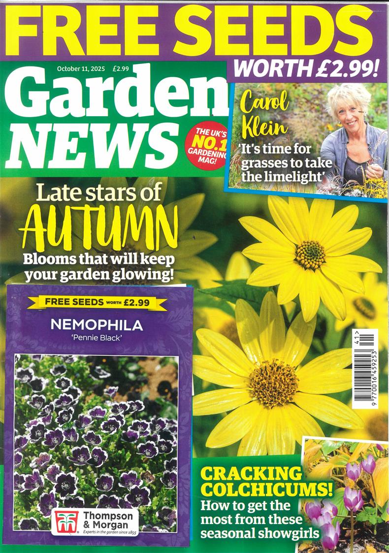 Garden News - 11/10/2025
