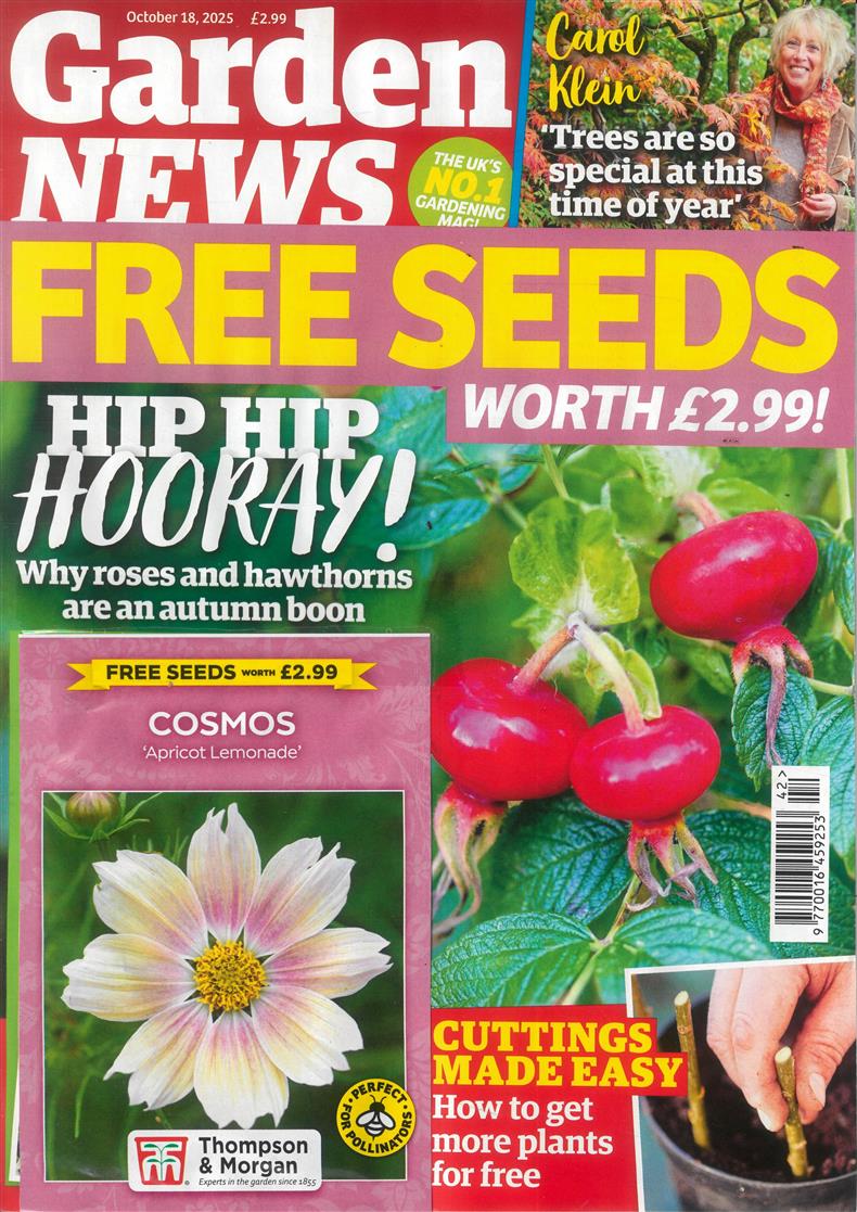 Garden News - 18/10/2025