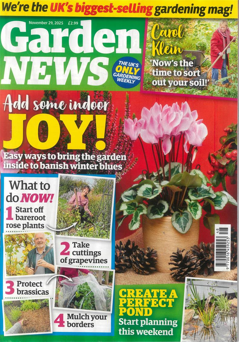 Garden News - 29/11/2025