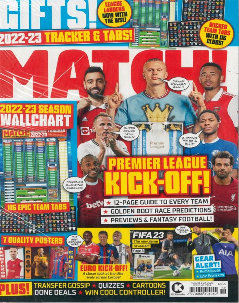 Match Magazine Subscription