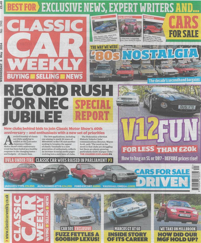 Classic Car Weekly - 08/05/2024