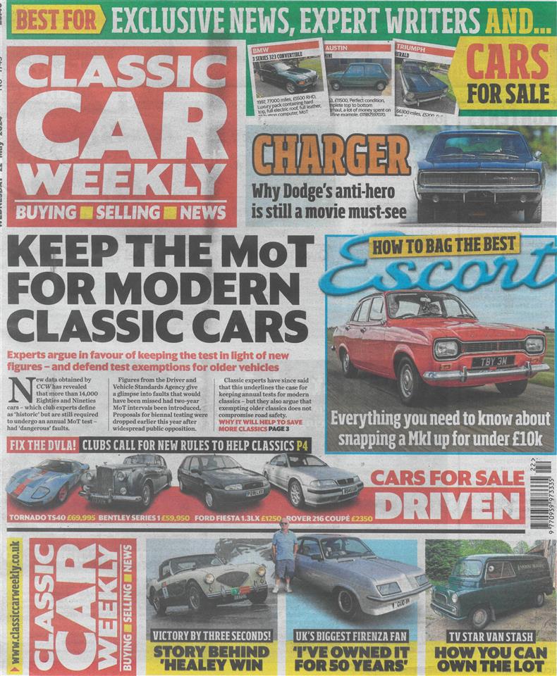 Classic Car Weekly - 22/05/2024