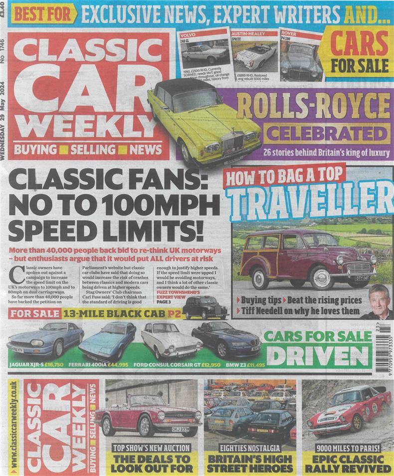 Classic Car Weekly - 29/05/2024