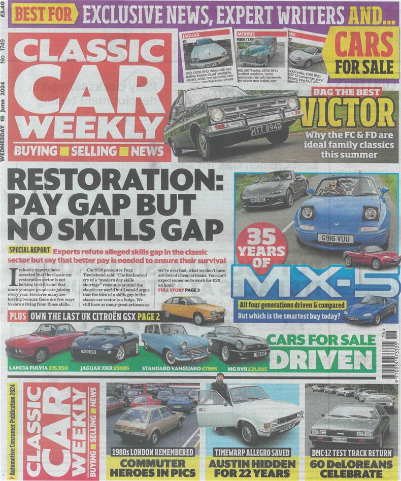 Classic Car Weekly - 19/06/2024