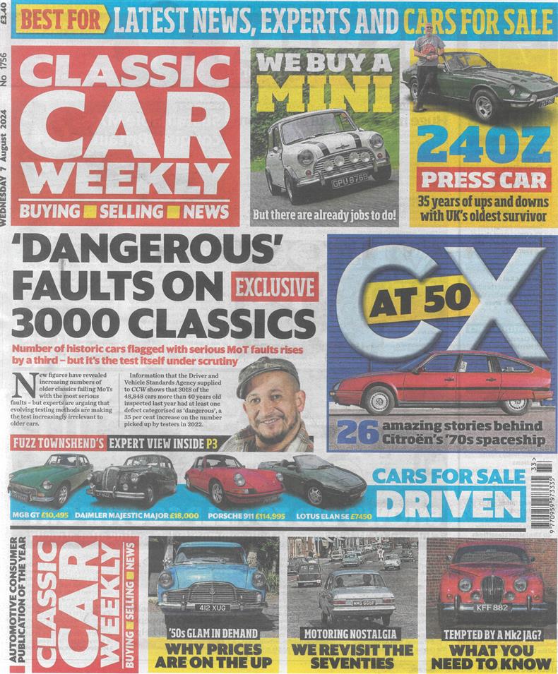 Classic Car Weekly - 07/08/2024