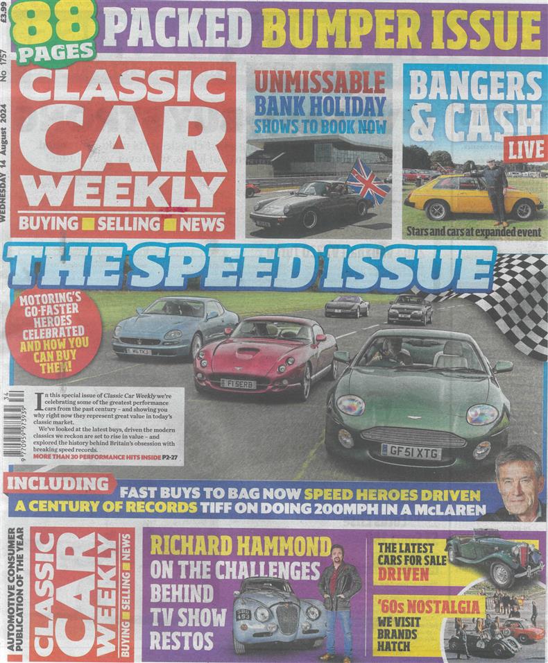 Classic Car Weekly - 14/08/2024