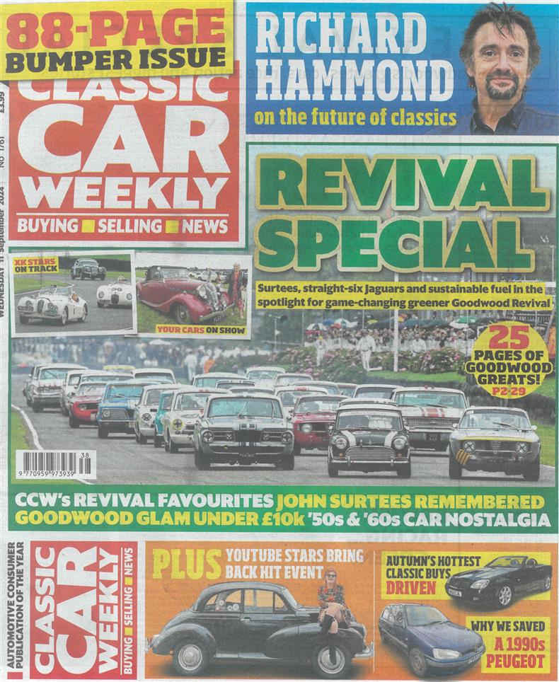 Classic Car Weekly - 11/09/2024