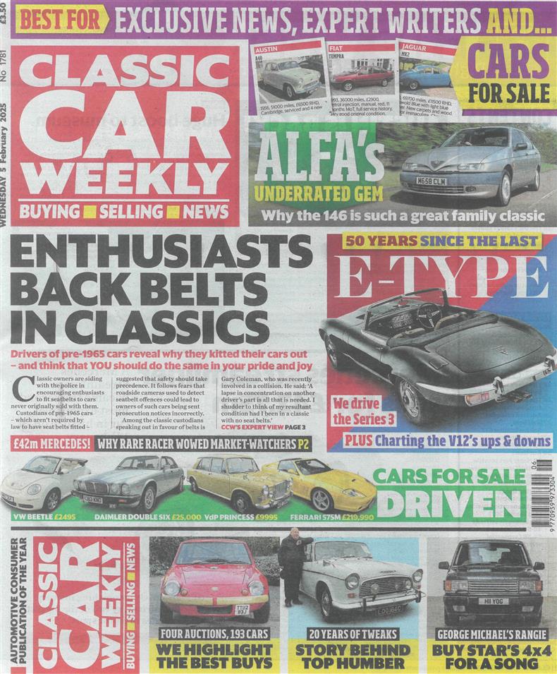 Classic Car Weekly - 05/02/2025