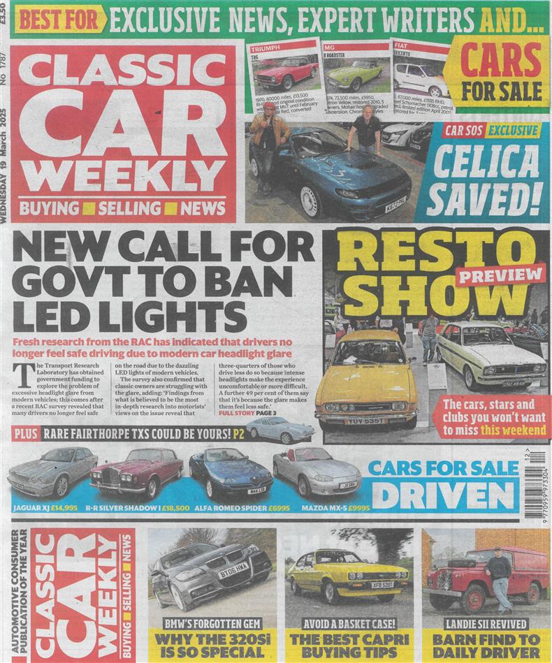 Classic Car Weekly - 19/03/2025