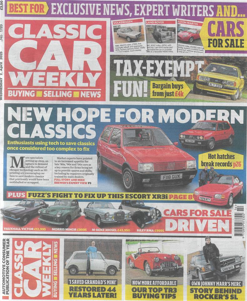 Classic Car Weekly - 02/04/2025