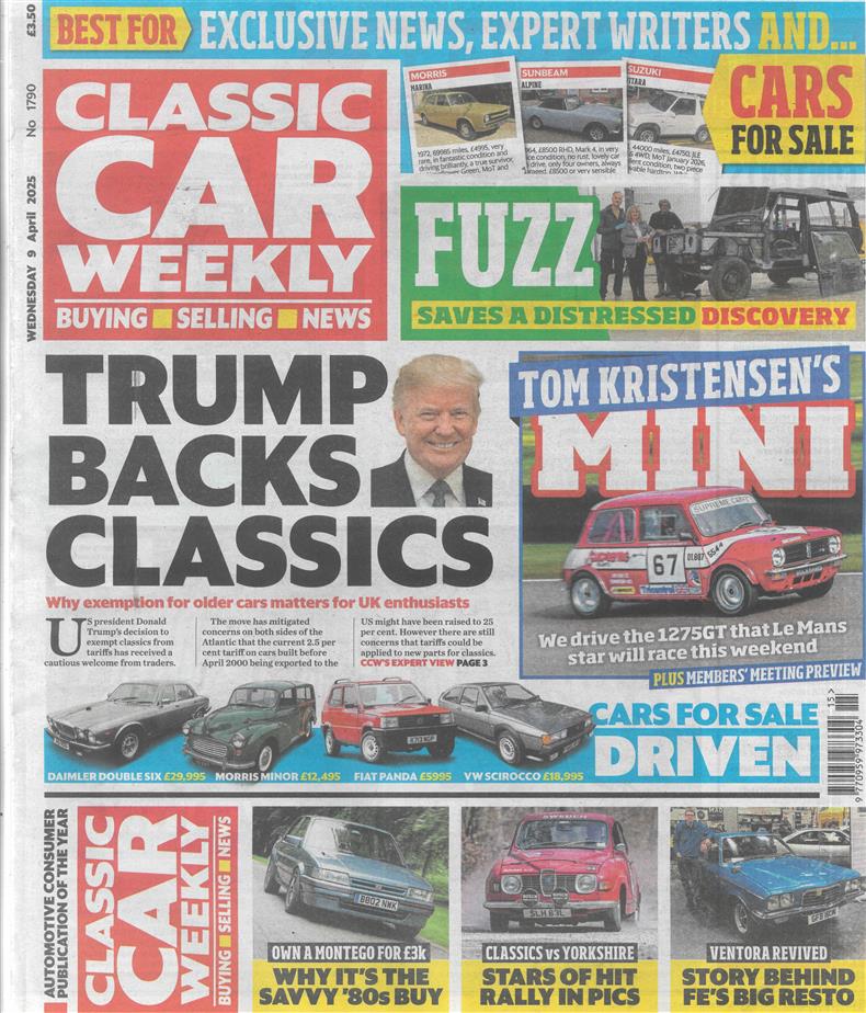 Classic Car Weekly - 09/04/2025