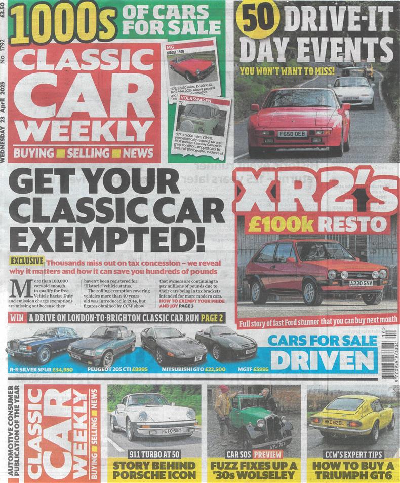 Classic Car Weekly - 23/04/2025