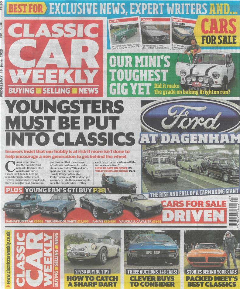 Classic Car Weekly - 18/06/2025