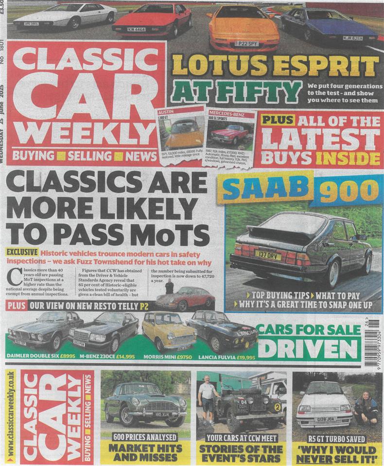 Classic Car Weekly - 25/06/2025