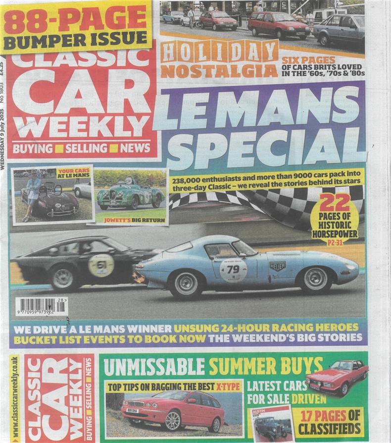 Classic Car Weekly - 09/07/2025