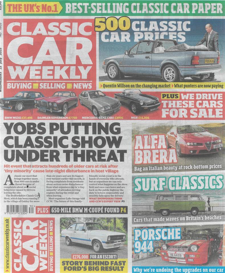 Classic Car Weekly - 23/07/2025