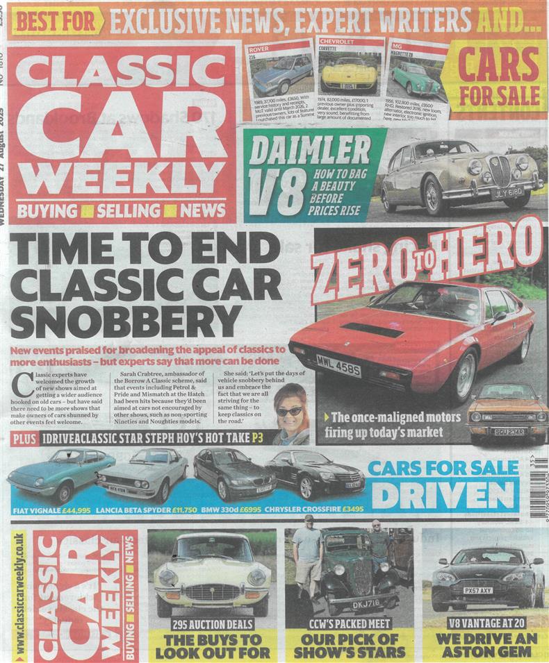 Classic Car Weekly - 27/08/2025