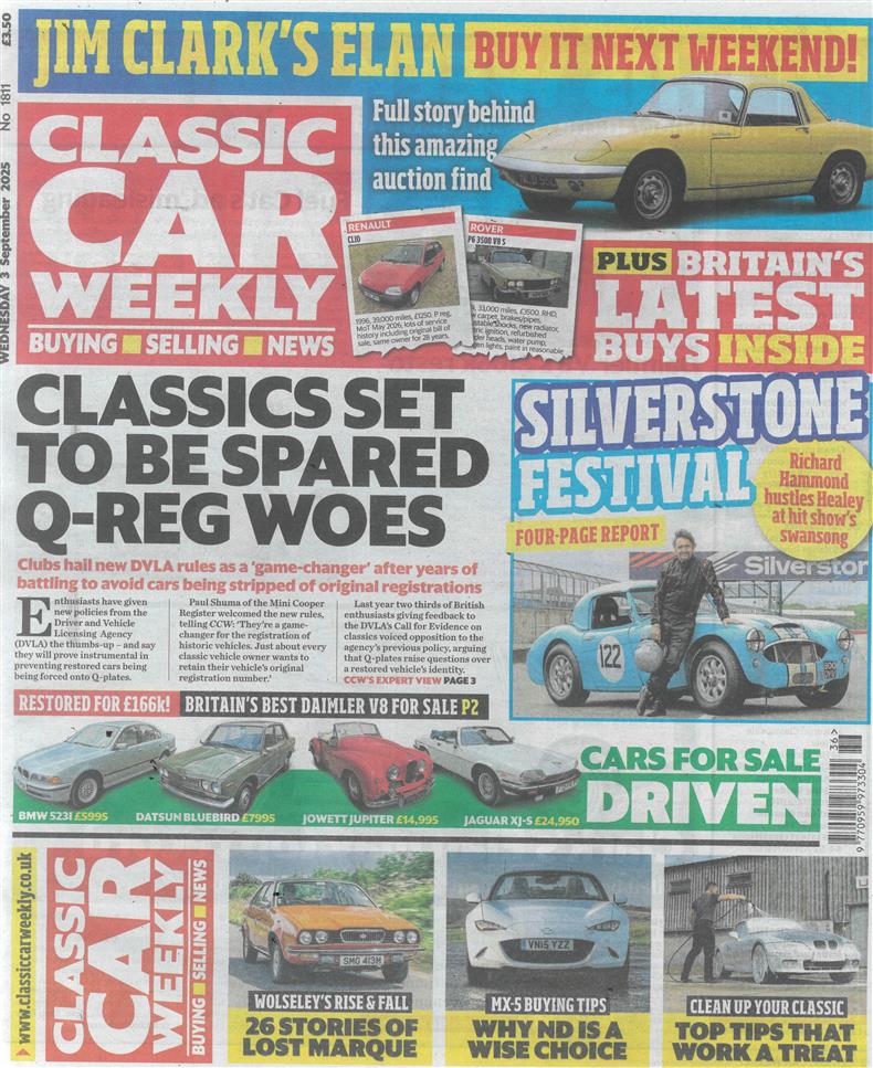 Classic Car Weekly - 03/09/2025