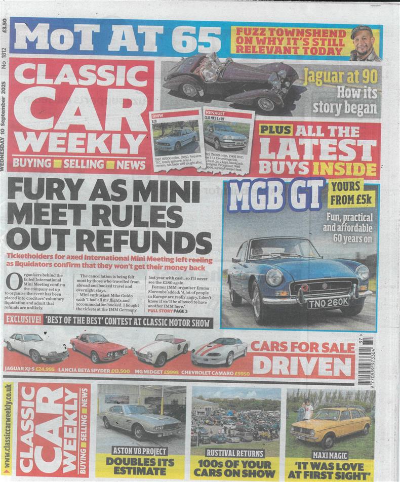 Classic Car Weekly - 10/09/2025