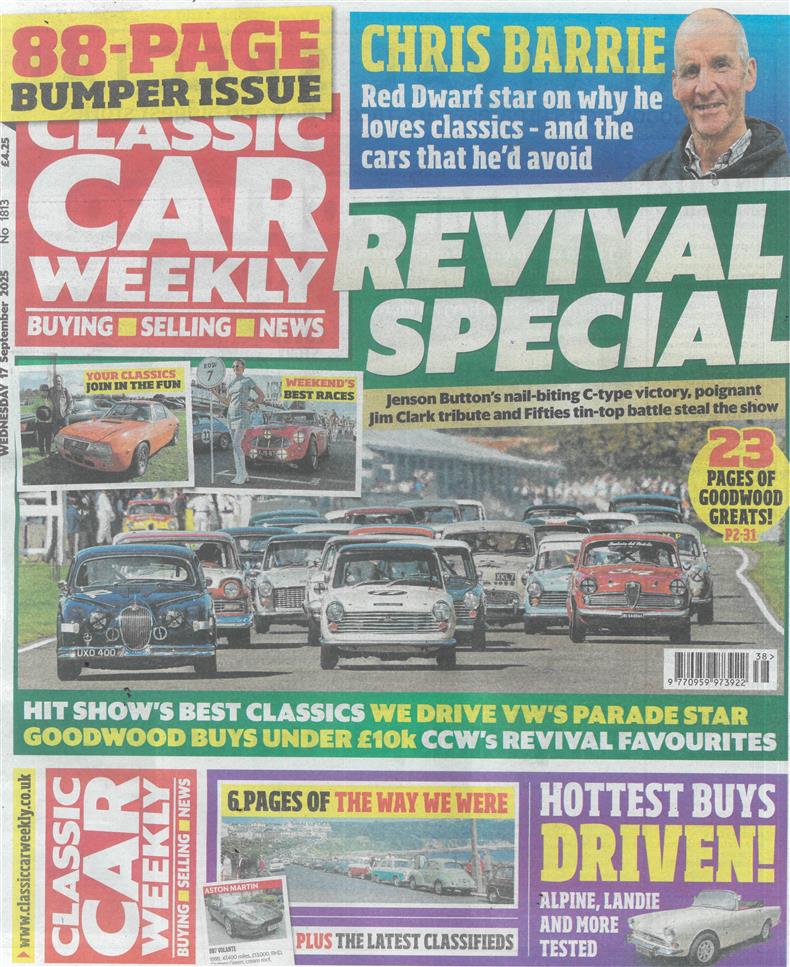 Classic Car Weekly - 17/09/2025