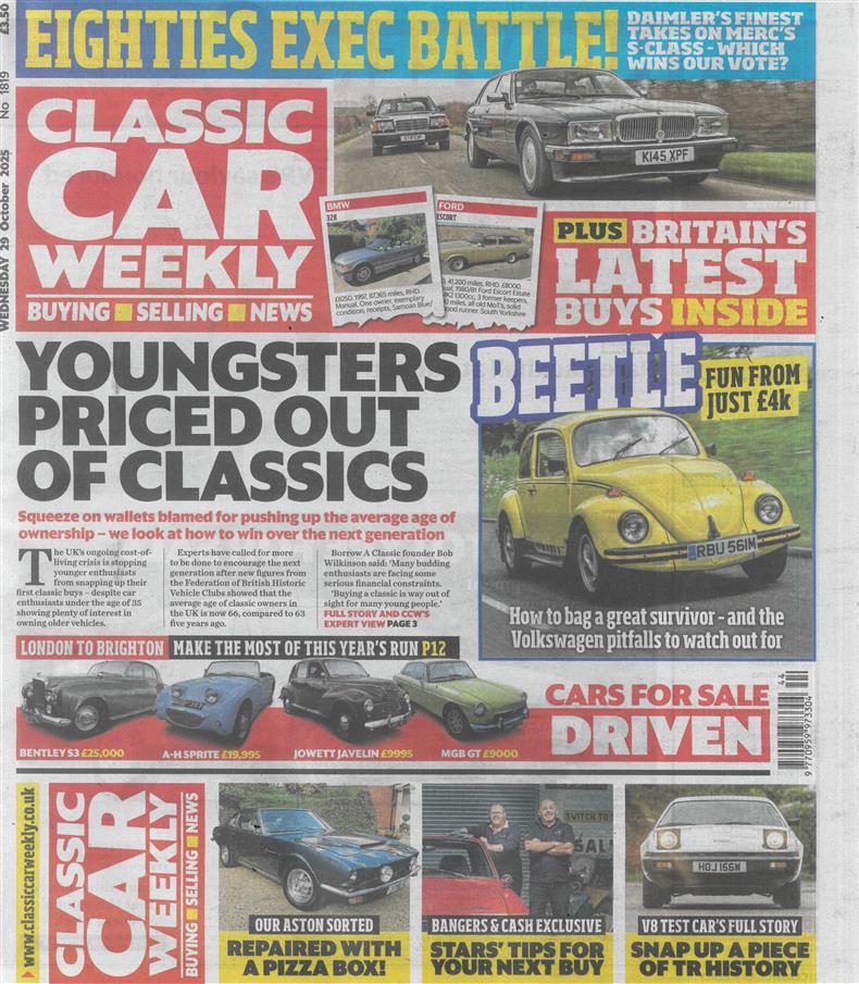 Classic Car Weekly - 29/10/2025