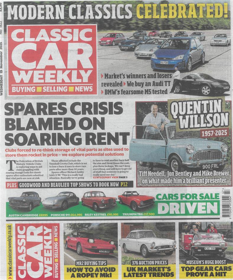 Classic Car Weekly - 19/11/2025