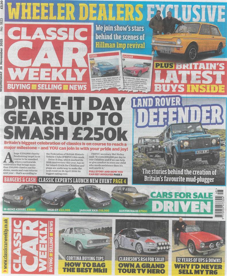 Classic Car Weekly - 26/11/2025