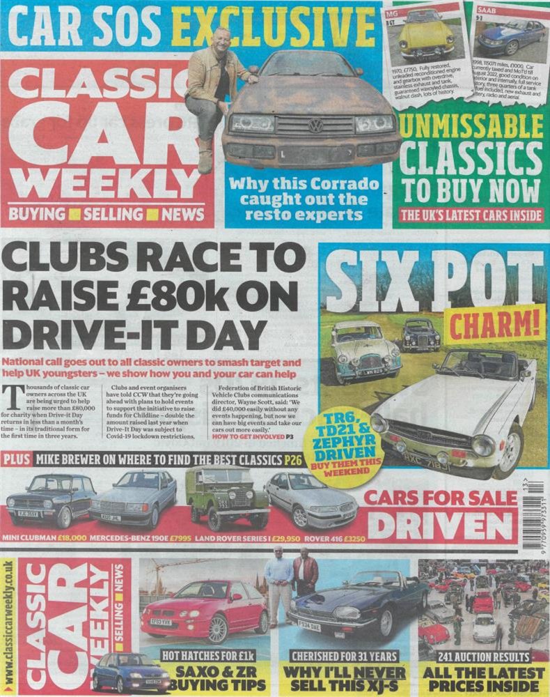 Classic Car Weekly Magazine Issue 30/03/2022