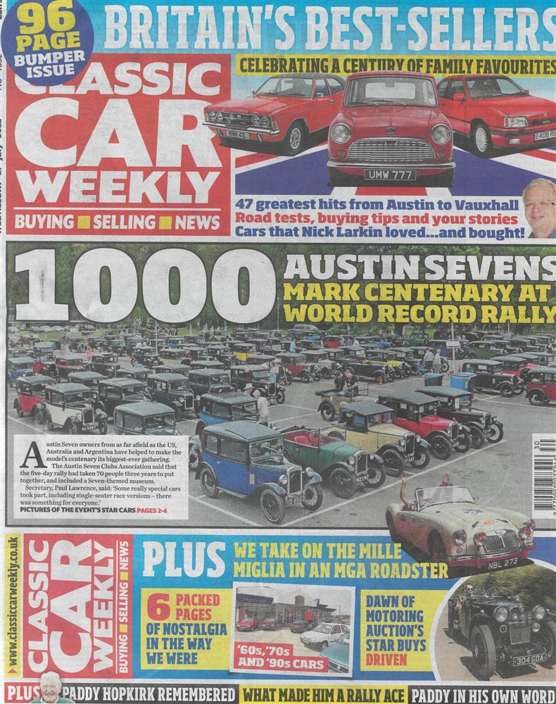 Classic Car Weekly Magazine Subscription